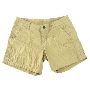 KÜHL Shorts Women’s Size 8 Inseam 5” Tan Yellow